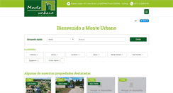 Desktop Screenshot of monteurbanoprop.com.ar